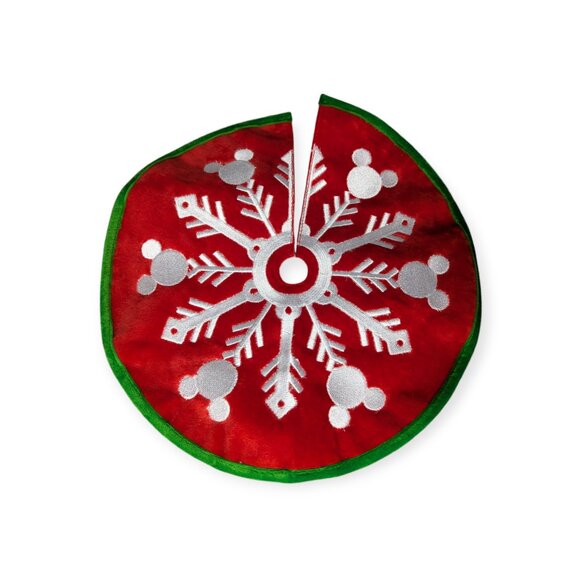 2021 Hallmark Keepsake Disney Miniature Mickey Tree Topper & Skirt Mickey Mouse - Picture 11 of 15